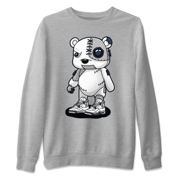 Jordan 4 Midnight Navy Sneaker Match Tees Cyborg Bear Sneaker Tees Jordan 4 Midnight Navy Sneaker Release Tees Unisex Shirts