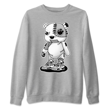 Jordan 4 Military Black Sneaker Match Tees Cyborg Bear Sneaker Tees Jordan 4 Military Black Sneaker Release Tees Unisex Shirts