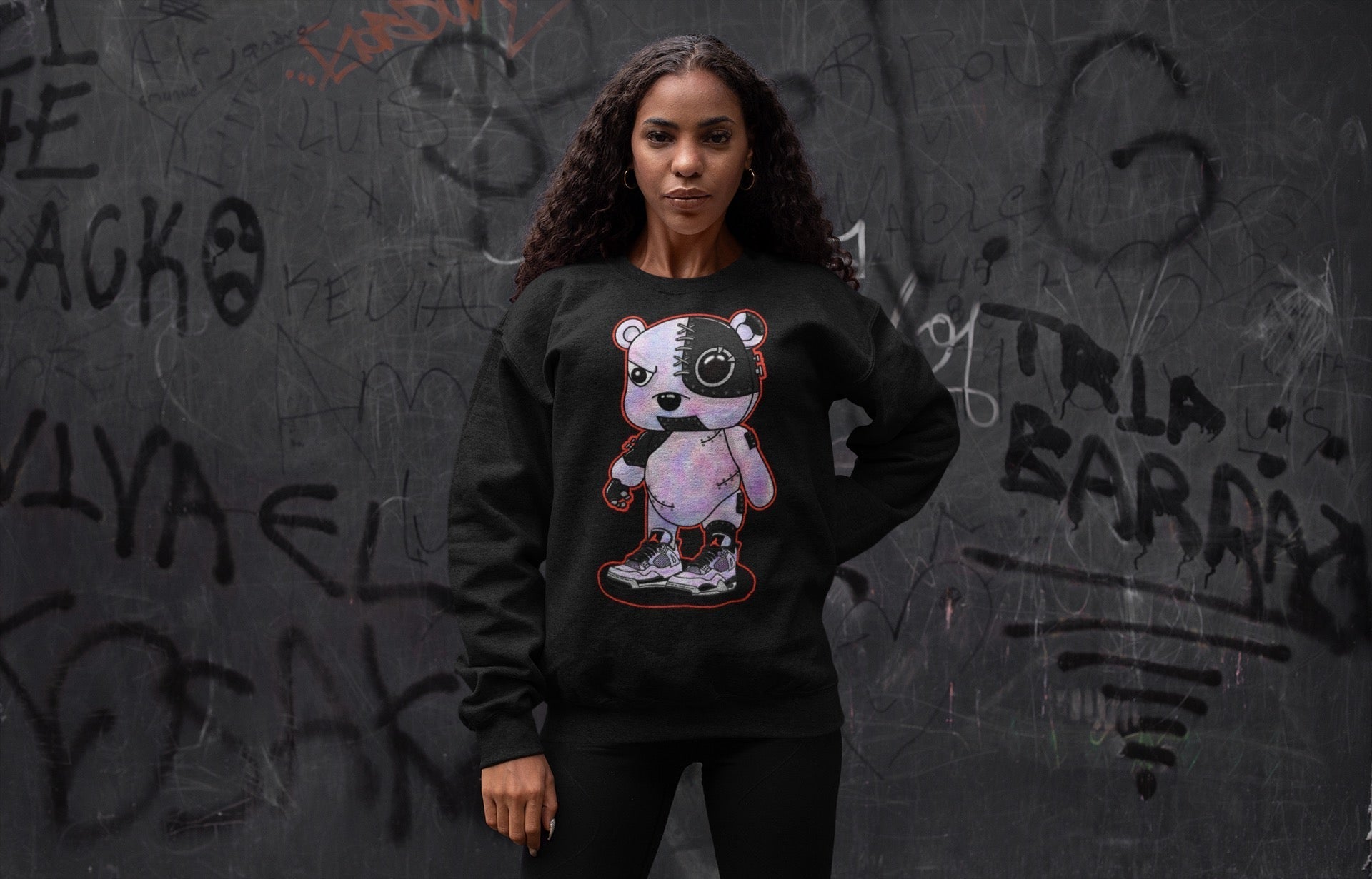 Jordan 4 Zen Master Sneaker Match Tees Cyborg Bear Sneaker Tees Jordan 4 Zen Master Sneaker Release Tees Unisex Shirts