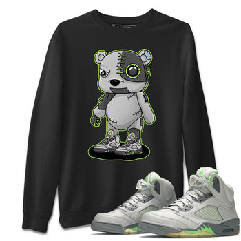Jordan 5 Green Bean Sneaker Match Tees Cyborg Bear Sneaker Tees Jordan 5 Green Bean Sneaker Release Tees Unisex Shirts