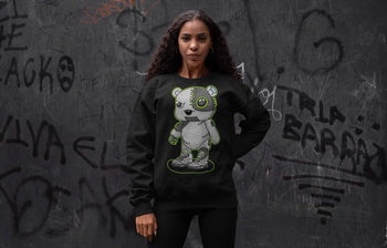 Jordan 5 Green Bean Sneaker Match Tees Cyborg Bear Sneaker Tees Jordan 5 Green Bean Sneaker Release Tees Unisex Shirts