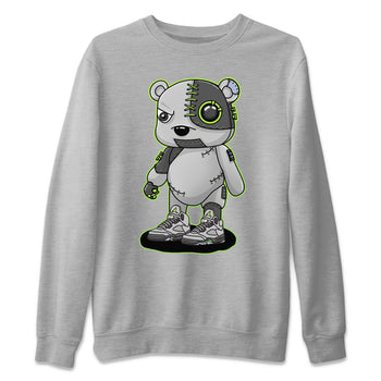 Jordan 5 Green Bean Sneaker Match Tees Cyborg Bear Sneaker Tees Jordan 5 Green Bean Sneaker Release Tees Unisex Shirts