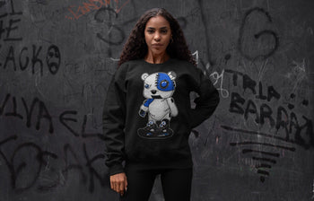 Jordan 5 Racer Blue Sneaker Match Tees Cyborg Bear Sneaker Tees Jordan 5 Racer Blue Sneaker Release Tees Unisex Shirts