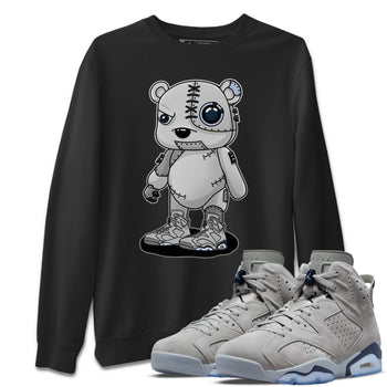 Jordan 6 Georgetown Sneaker Match Tees Cyborg Bear Sneaker Tees Jordan 6 Georgetown Sneaker Release Tees Unisex Shirts