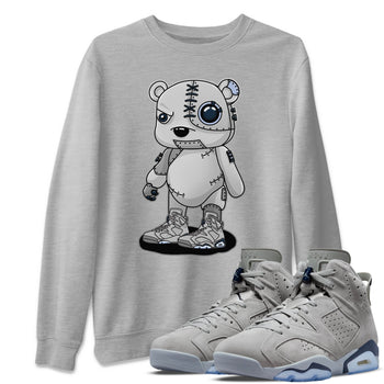 Jordan 6 Georgetown Sneaker Match Tees Cyborg Bear Sneaker Tees Jordan 6 Georgetown Sneaker Release Tees Unisex Shirts
