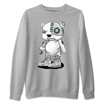 Jordan 6 Mint Foam Sneaker Match Tees Cyborg Bear Sneaker Tees Jordan 6 Mint Foam Sneaker Release Tees Unisex Shirts