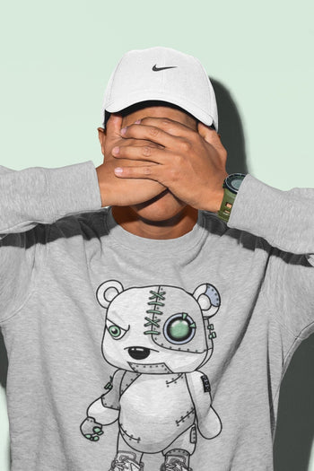 Jordan 6 Mint Foam Sneaker Match Tees Cyborg Bear Sneaker Tees Jordan 6 Mint Foam Sneaker Release Tees Unisex Shirts