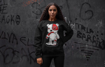 Jordan 6 Red Velvet Cookies Sneaker Match Tees Cyborg Bear Sneaker Tees Jordan 6 Red Velvet Cookies Sneaker Release Tees Unisex Shirts