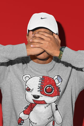 Jordan 6 Red Velvet Cookies Sneaker Match Tees Cyborg Bear Sneaker Tees Jordan 6 Red Velvet Cookies Sneaker Release Tees Unisex Shirts