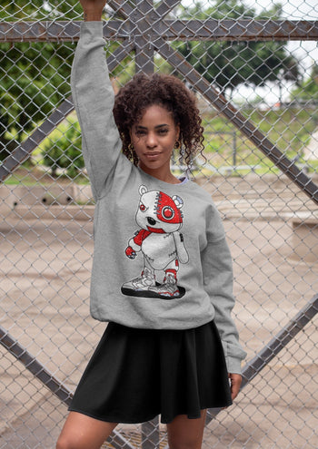 Jordan 6 Red Velvet Cookies Sneaker Match Tees Cyborg Bear Sneaker Tees Jordan 6 Red Velvet Cookies Sneaker Release Tees Unisex Shirts