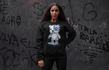 Jordan 6 UNC Sneaker Match Tees Cyborg Bear Sneaker Tees Jordan 6 UNC Sneaker Release Tees Unisex Shirts