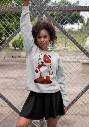 Jordan 9 Chile Red Sneaker Match Tees Cyborg Bear Sneaker Tees Jordan 9 Chile Red Sneaker Release Tees Unisex Shirts