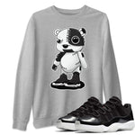 Jordan 11 72-10 Sneaker Match Tees Cyborg Bear Sneaker Tees Jordan 11 72-10 Sneaker Release Tees Unisex Shirts