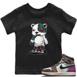 Jordan 1 Hand Crafted Sneaker Match Tees Cyborg Bear Sneaker Tees Jordan 1 Hand Crafted Sneaker Release Tees Kids Shirts