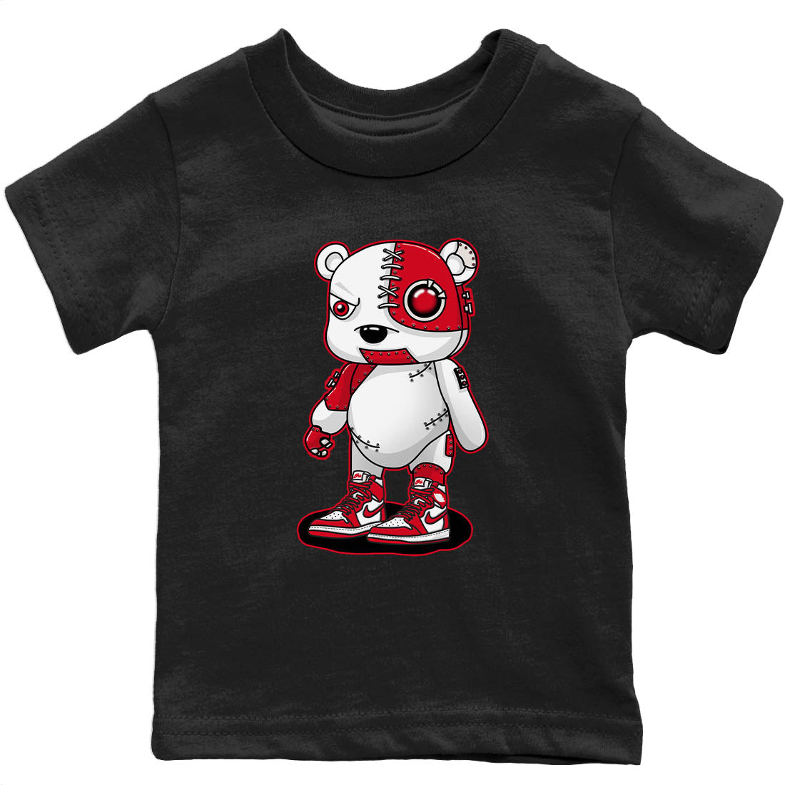 Jordan 1 Newstalgia Sneaker Match Tees Cyborg Bear Sneaker Tees Jordan 1 Newstalgia Sneaker Release Tees Kids Shirts