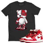 Jordan 1 Newstalgia Sneaker Match Tees Cyborg Bear Sneaker Tees Jordan 1 Newstalgia Sneaker Release Tees Unisex Shirts