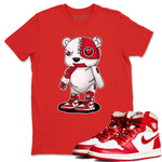 Jordan 1 Newstalgia Sneaker Match Tees Cyborg Bear Sneaker Tees Jordan 1 Newstalgia Sneaker Release Tees Unisex Shirts
