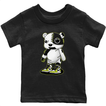 Jordan 1 Visionaire Sneaker Match Tees Cyborg Bear Sneaker Tees Jordan 1 Visionaire Sneaker Release Tees Kids Shirts