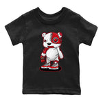 Jordan 11 Cherry Sneaker Match Tees Cyborg Bear Sneaker Tees Jordan 11 Cherry Sneaker Release Tees Kids Shirts