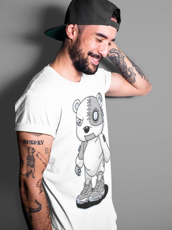 Jordan 11 Cool Grey Sneaker Match Tees Cyborg Bear Sneaker Tees Jordan 11 Cool Grey Sneaker Release Tees Unisex Shirts