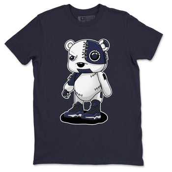 Jordan 11 Midnight Navy Sneaker Match Tees Cyborg Bear Sneaker Tees Jordan 11 Midnight Navy Sneaker Release Tees Unisex Shirts