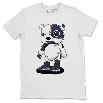 Jordan 11 Midnight Navy Sneaker Match Tees Cyborg Bear Sneaker Tees Jordan 11 Midnight Navy Sneaker Release Tees Unisex Shirts