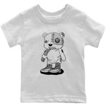 Jordan 12 Stealth Sneaker Match Tees Cyborg Bear Sneaker Tees Jordan 12 Stealth Sneaker Release Tees Kids Shirts