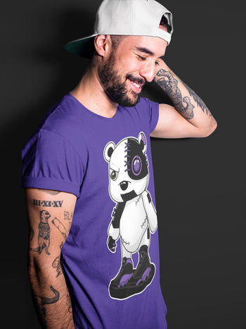 Jordan 13 Court Purple Sneaker Match Tees Cyborg Bear Sneaker Tees Jordan 13 Court Purple Sneaker Release Tees Unisex Shirts