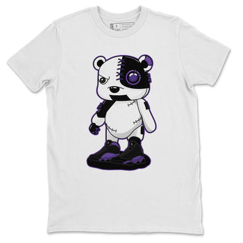 Jordan 13 Court Purple Sneaker Match Tees Cyborg Bear Sneaker Tees Jordan 13 Court Purple Sneaker Release Tees Unisex Shirts