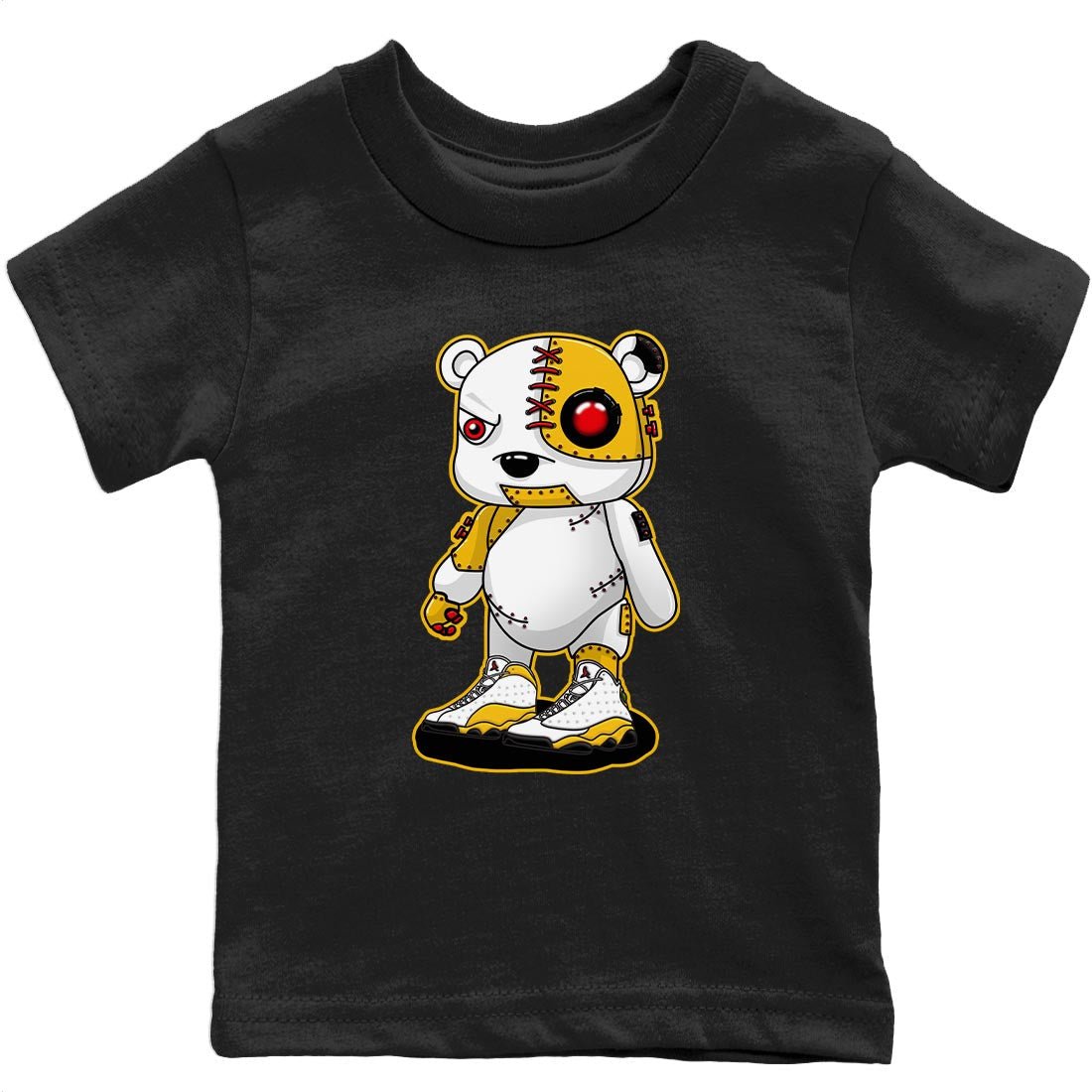 Jordan 13 Del Sol Sneaker Match Tees Cyborg Bear Sneaker Tees Jordan 13 Del Sol Sneaker Release Tees Kids Shirts