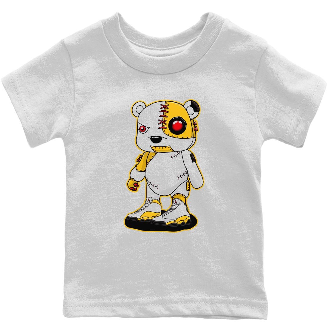 Jordan 13 Del Sol Sneaker Match Tees Cyborg Bear Sneaker Tees Jordan 13 Del Sol Sneaker Release Tees Kids Shirts
