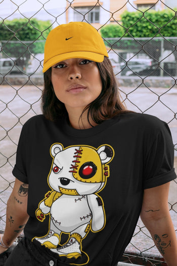 Jordan 13 Del Sol Sneaker Match Tees Cyborg Bear Sneaker Tees Jordan 13 Del Sol Sneaker Release Tees Unisex Shirts