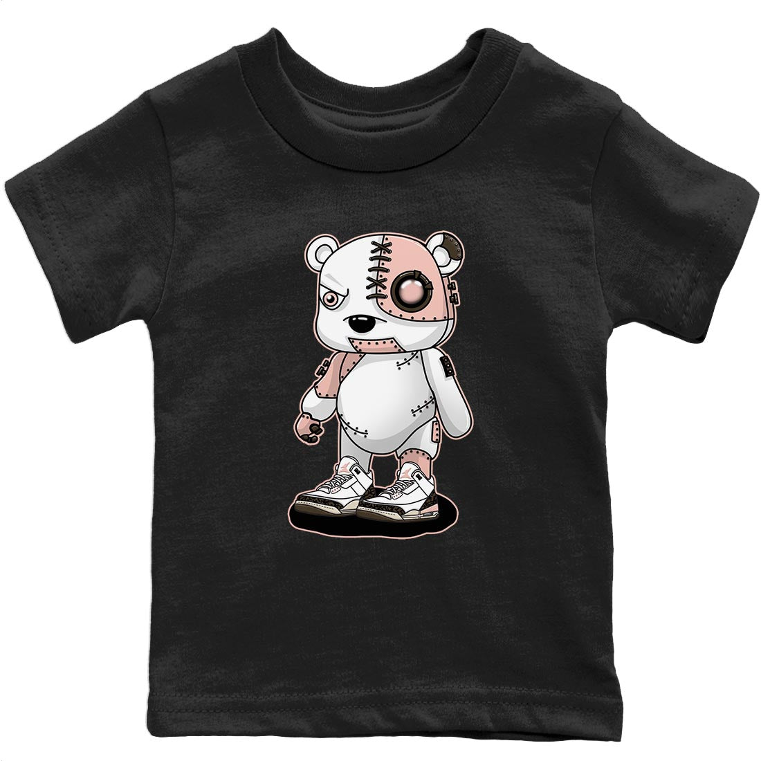 Jordan 3 Atmosphere Sneaker Match Tees Cyborg Bear Sneaker Tees Jordan 3 Atmosphere Sneaker Release Tees Kids Shirts