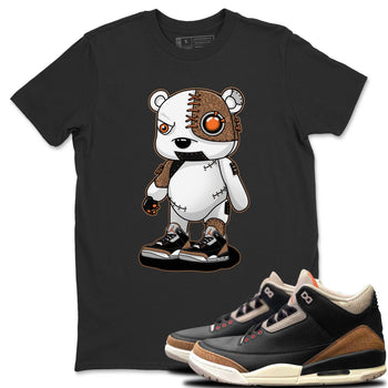 Jordan 3 Desert Elephant Sneaker Match Tees Cyborg Bear Sneaker Tees Jordan 3 Desert Elephant Sneaker Release Tees Unisex Shirts