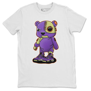 Jordan 4 Canyon Purple Sneaker Match Tees Cyborg Bear Sneaker Tees Jordan 4 Canyon Purple Sneaker Release Tees Unisex Shirts