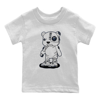 Jordan 4 Midnight Navy Sneaker Match Tees Cyborg Bear Sneaker Tees Jordan 4 Midnight Navy Sneaker Release Tees Kids Shirts
