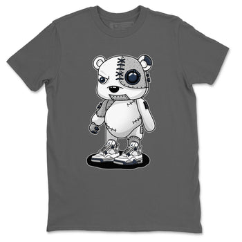Jordan 4 Midnight Navy Sneaker Match Tees Cyborg Bear Sneaker Tees Jordan 4 Midnight Navy Sneaker Release Tees Unisex Shirts