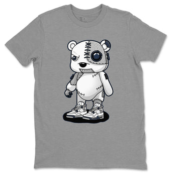 Jordan 4 Midnight Navy Sneaker Match Tees Cyborg Bear Sneaker Tees Jordan 4 Midnight Navy Sneaker Release Tees Unisex Shirts