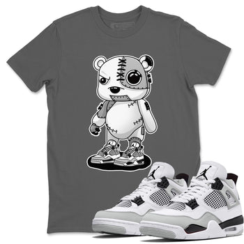 Jordan 4 Military Black Sneaker Match Tees Cyborg Bear Sneaker Tees Jordan 4 Military Black Sneaker Release Tees Unisex Shirts