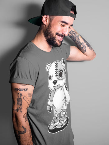Jordan 4 Military Black Sneaker Match Tees Cyborg Bear Sneaker Tees Jordan 4 Military Black Sneaker Release Tees Unisex Shirts