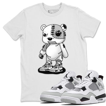 Jordan 4 Military Black Sneaker Match Tees Cyborg Bear Sneaker Tees Jordan 4 Military Black Sneaker Release Tees Unisex Shirts