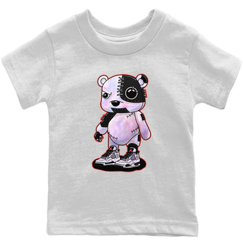 Jordan 4 Zen Master Sneaker Match Tees Cyborg Bear Sneaker Tees Jordan 4 Zen Master Sneaker Release Tees Kids Shirts