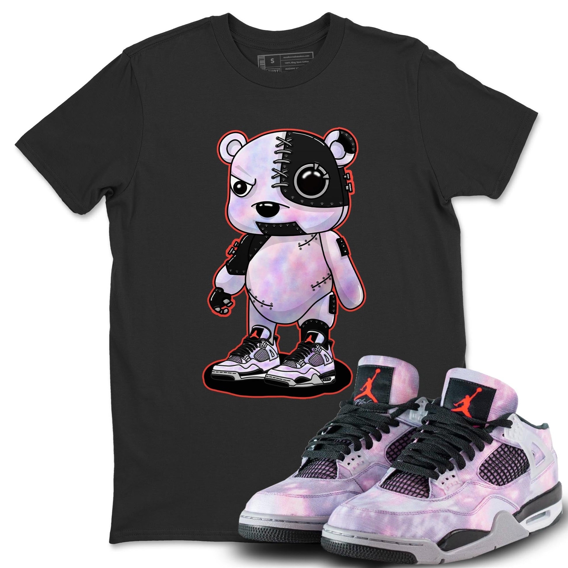 Jordan 4 Zen Master Sneaker Match Tees Cyborg Bear Sneaker Tees Jordan 4 Zen Master Sneaker Release Tees Unisex Shirts