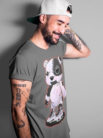 Jordan 4 Zen Master Sneaker Match Tees Cyborg Bear Sneaker Tees Jordan 4 Zen Master Sneaker Release Tees Unisex Shirts