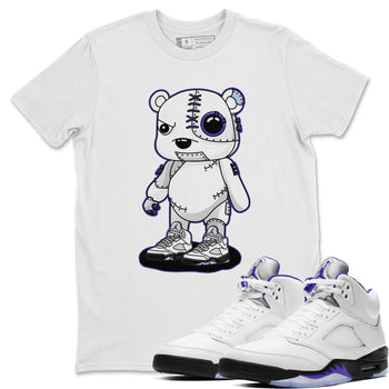 Jordan 5 Concord Sneaker Match Tees Cyborg Bear Sneaker Tees Jordan 5 Concord Sneaker Release Tees Unisex Shirts