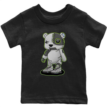Jordan 5 Green Bean Sneaker Match Tees Cyborg Bear Sneaker Tees Jordan 5 Green Bean Sneaker Release Tees Kids Shirts