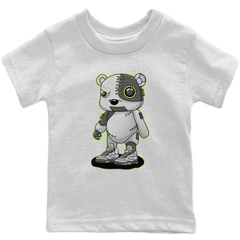 Jordan 5 Green Bean Sneaker Match Tees Cyborg Bear Sneaker Tees Jordan 5 Green Bean Sneaker Release Tees Kids Shirts