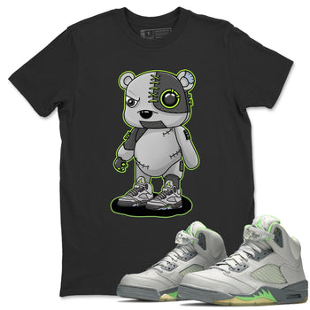 Jordan 5 Green Bean Sneaker Match Tees Cyborg Bear Sneaker Tees Jordan 5 Green Bean Sneaker Release Tees Unisex Shirts