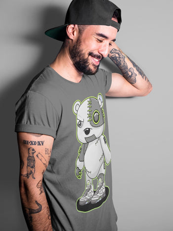 Jordan 5 Green Bean Sneaker Match Tees Cyborg Bear Sneaker Tees Jordan 5 Green Bean Sneaker Release Tees Unisex Shirts