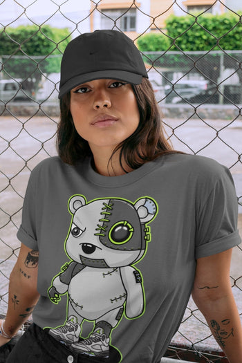 Jordan 5 Green Bean Sneaker Match Tees Cyborg Bear Sneaker Tees Jordan 5 Green Bean Sneaker Release Tees Unisex Shirts